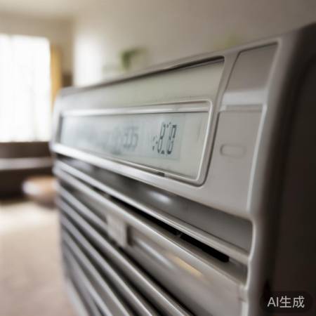 空调显示屏模糊清洁