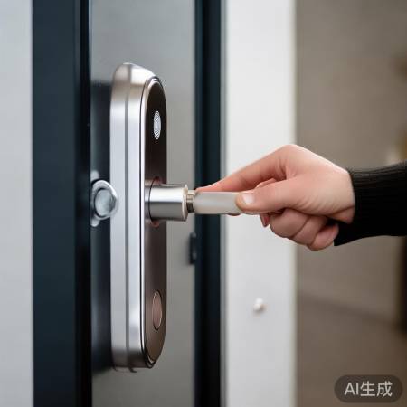 指纹锁位置要正确