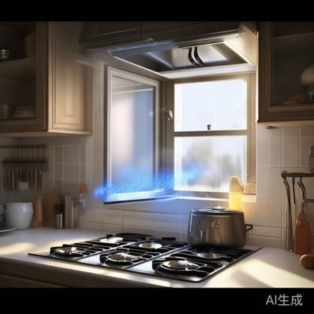 燃气灶通风，防泄漏隐患