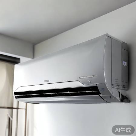 美的空调，无泵技术，时尚美观