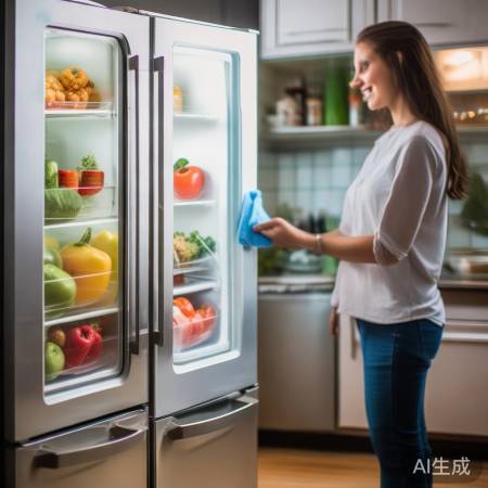 “冰箱清洁,健康饮食从今起”