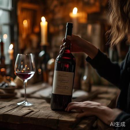 “红酒如人生，需用心呵护。”