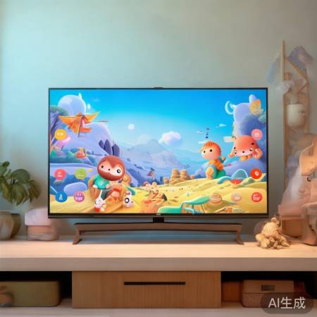 小米电视儿童模式，简约可爱，孩