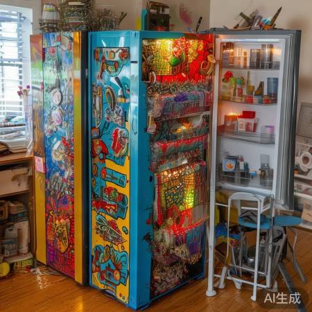老公生日惊喜：创意冰箱改造大揭秘