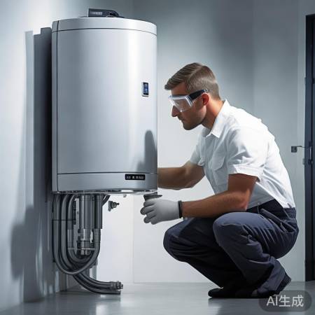 清洗壁挂炉，重装排污阀