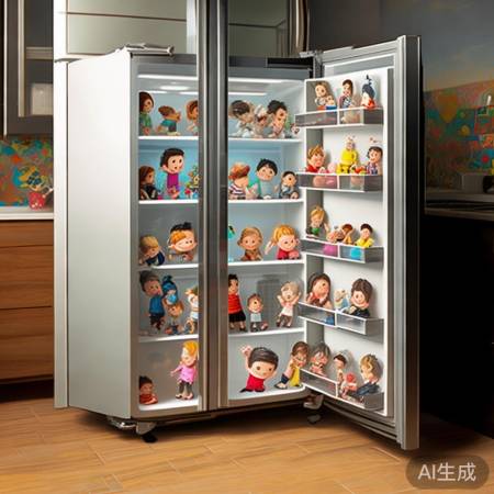 超大冰箱容量揭秘：一次能容纳几个小孩？