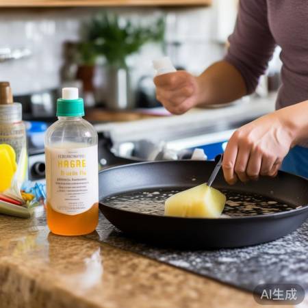 油烟机储油盒油垢处理小窍门