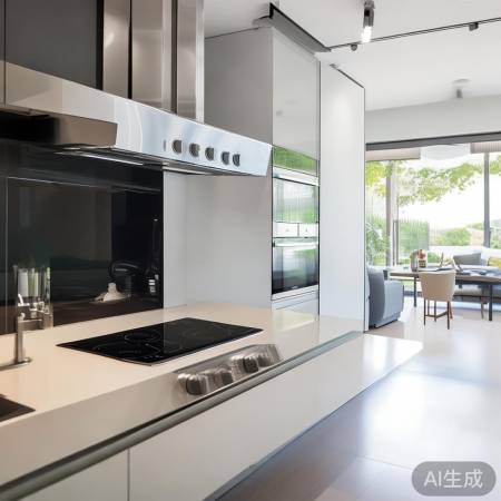 现代简约集成灶，厨房升级神器