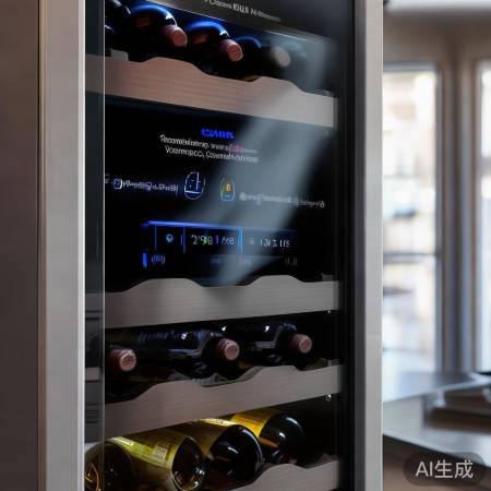 红酒柜功能多,智能提醒实用