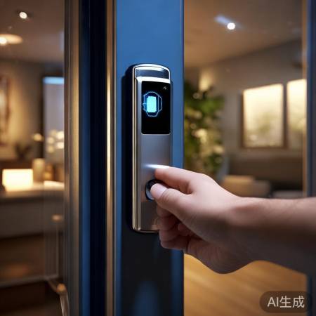智能生活新选择：密码锁指纹锁，安全便捷一步到位