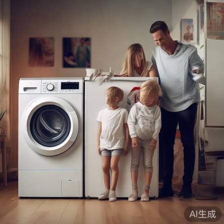 海尔洗衣机，耐用清洗佳