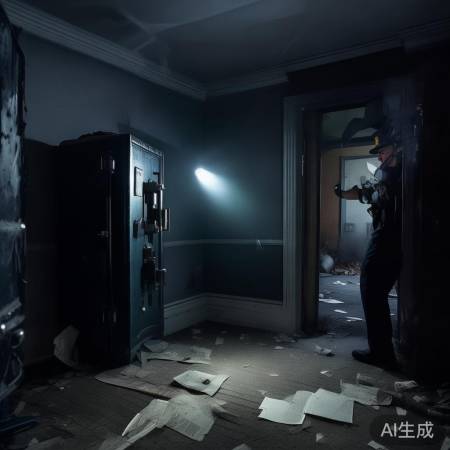 “报警后，守好现场，别碰保险柜