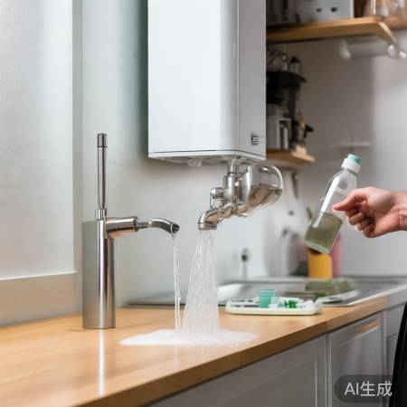 白醋除水碱，简单有效