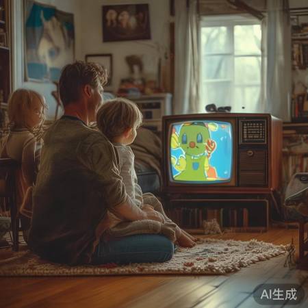 复古电视机里的童年回忆：鱼宝宝带你重温经典