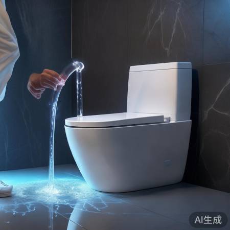 智能马桶喷水角度自由调节，享受舒适如厕体验