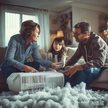 美的空气能大管结霜现象解析及应对策略