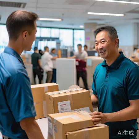 快递自提点寄消毒柜,省运费又方