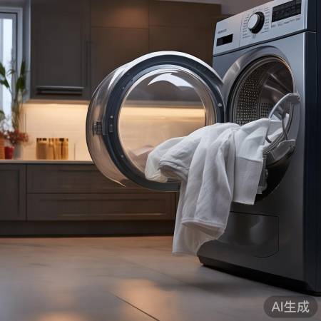洗衣机噪音低,洗涤干净,自洁健