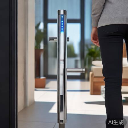 “智能锁声控解锁，懒人福音”