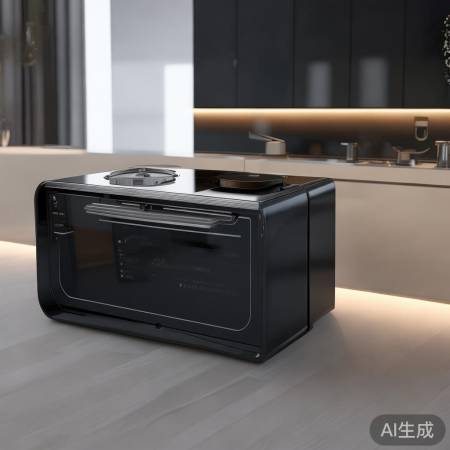 时尚先锋集成灶：超低噪声，静享美味时光