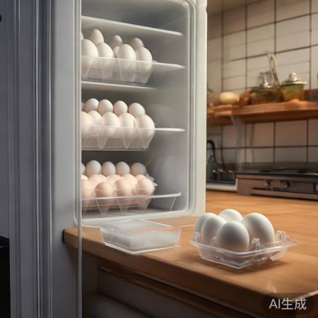 冰箱冷藏鸡蛋的最佳摆放位置与时长