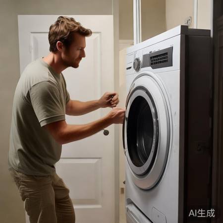 小心强制开门,防损坏防受伤