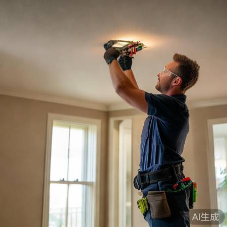 换灯不求人,家政师傅来帮手