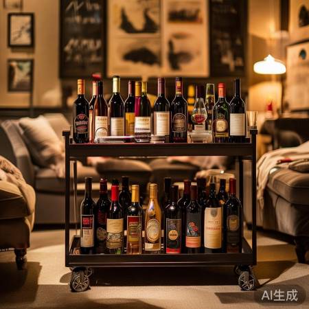 吧台红酒柜陈列技巧：打造优雅品酒空间