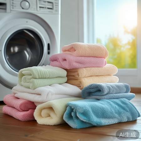 洗衣机清洗毛巾的小窍门，轻松恢复柔软如新