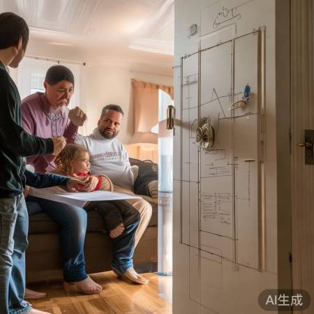 “换防盗门，保家安全”