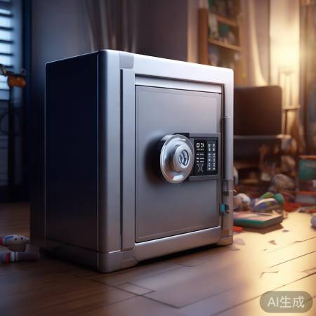 “指纹保险柜,宝贝防翻神器”