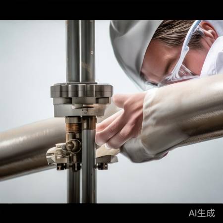 安装波纹管,避免扭曲漏气