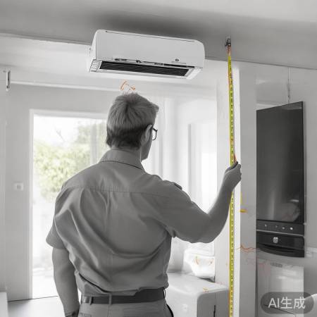 空调安装位置与高度建议
