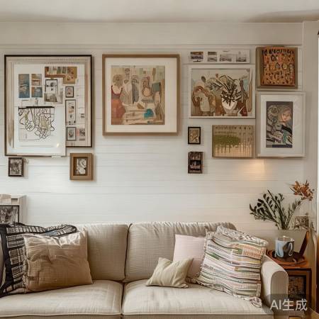 墙面装饰点缀空间