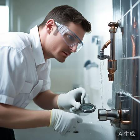 检查水管接头,确保无漏水