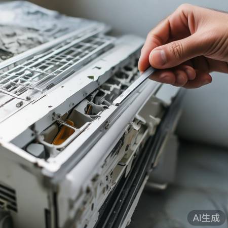 空调面板螺丝位置及拆卸