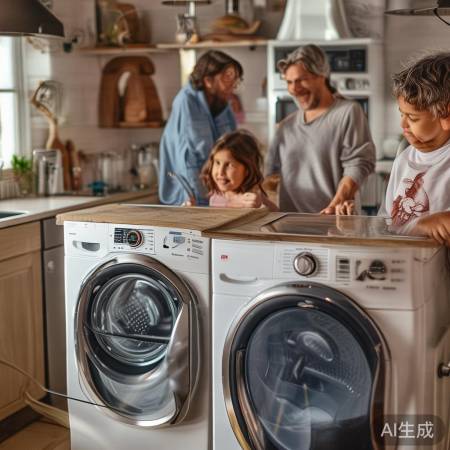 海尔双子洗衣机：洗护二合一，家庭洗衣新选择