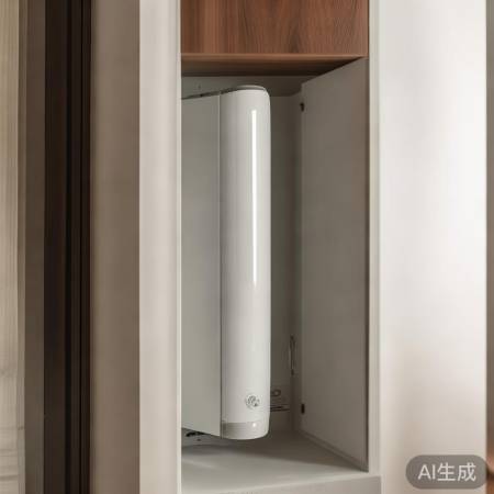 壁挂炉巧藏美观处