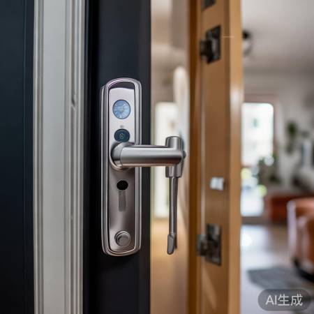 指纹锁好,安全意识不忘