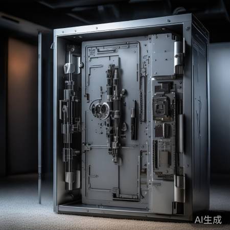 保险柜背切机关图