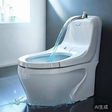 智能马桶自动冲洗杀菌