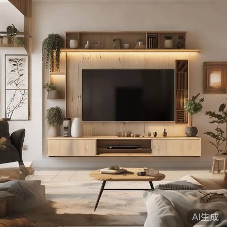 电视摆放技巧：如何让电视墙成为家居亮点