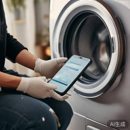 洗衣机启动接线，注意安全，有人