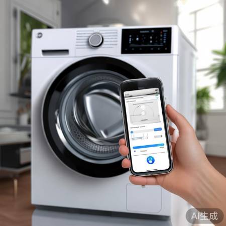 智能洗衣机，手机APP远程控制