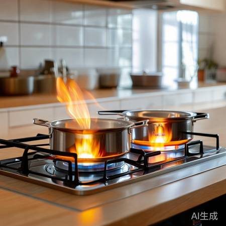 华帝燃气灶双灶,烹饪无忧