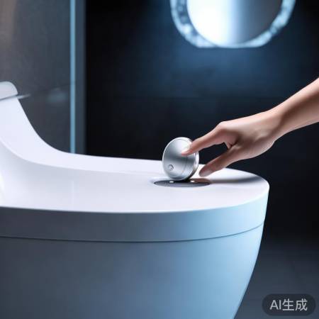 智能马桶双功能开关