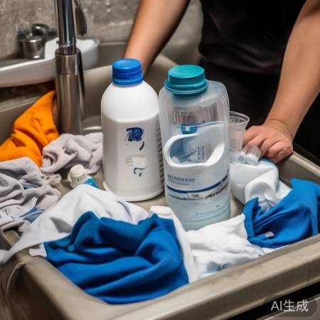 洗衣液量不足,衣物洗不净