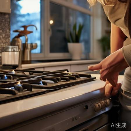 燃气灶气源检查