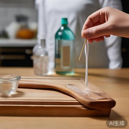 “酒精/漂白水消毒木铲”