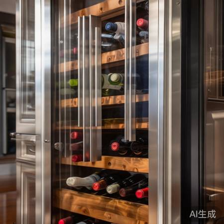 红酒柜材质多样，选对风格加分